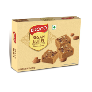 Bikano Besan Burfi 400gm