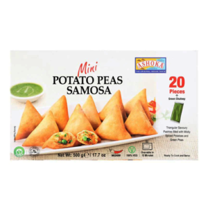 Ashoka Mini Potato Peas Samosa With Chutney (500g)