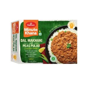 Haldiram's Ready To Eat - Dal Makhani With Peas Rice, 375 g