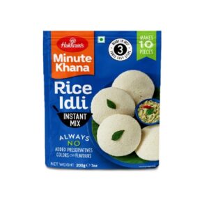 Haldiram's Minute Khana Rice Idli Instant Mix Pack 200 grams