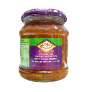Patak's Mango Chutney, Spicy, 340 g