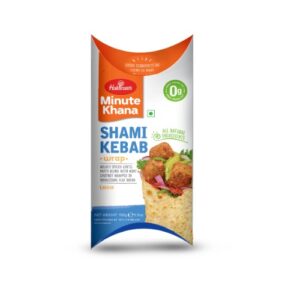 HALDIRAMS MINUTE KHANA SHAMI KEBAB WRAP 156g