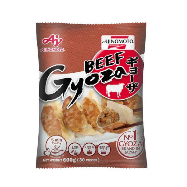 Ajinomoto Beef Gyoza 600g (Frozen)
