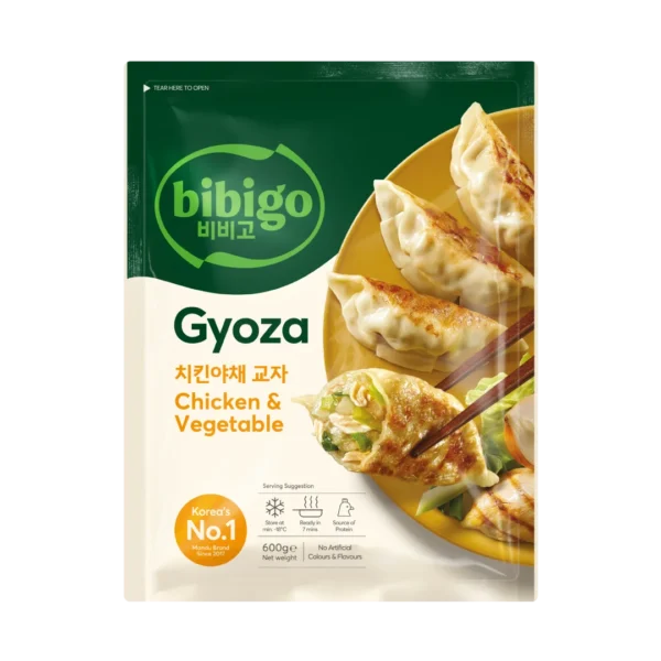 Bibigo Gyoza Chicken & Vegetable 600gm