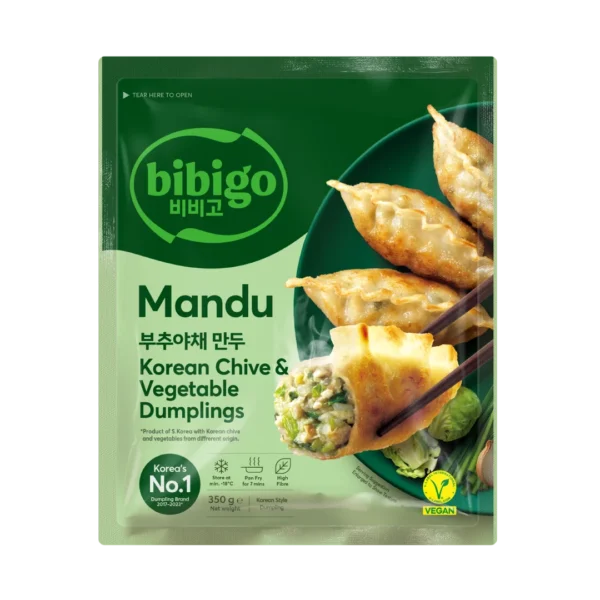 Bibigo Mandu Plant-based Korean Chive & Vegetable 350gm