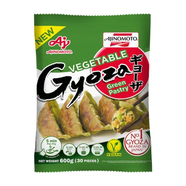Ajinomoto Vegetable Gyoza - Green Dumpling 600g