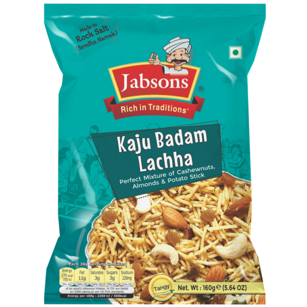 Jabsons Kaju Badam Lachha 160gm