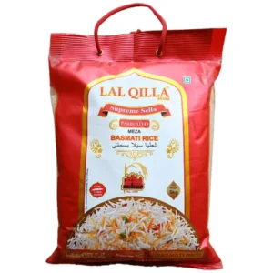 Lal Qila Supreme Sella Parboiled Basmati Rice - Green - 5KG