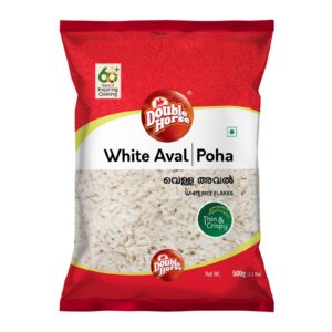 Double Horse White Aval | Poha 500G