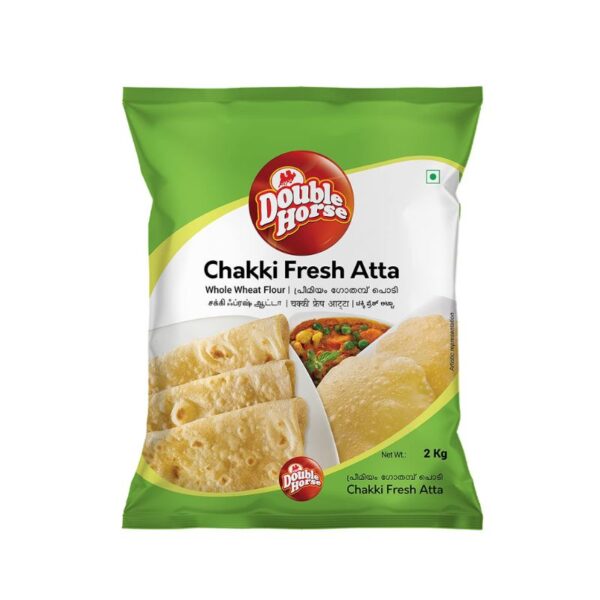 Double Horse Chakki Fresh Atta 2KG