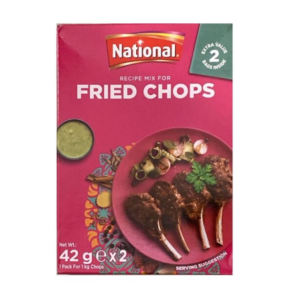 National Fried Chops 84g (2Bags)