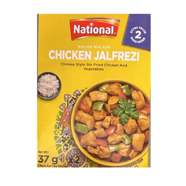 National Chicken Jalfrezi Spice Mix 74gm (2Bags)
