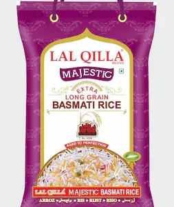 Lal Qilla Majestic Extra Long Grain Basmati Rice - 5kg