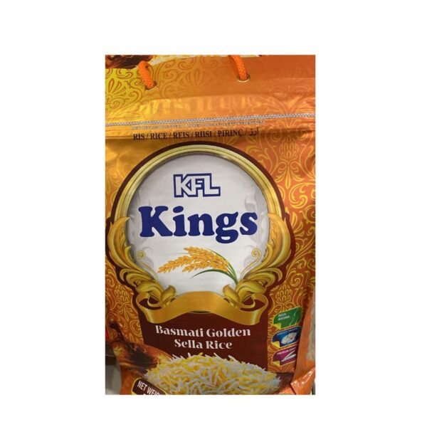 Kings Basmati Golden Sella Rice 5kg