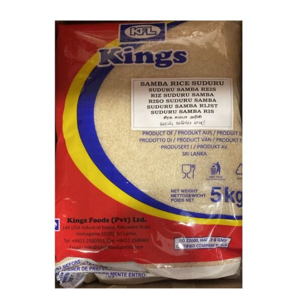 Kings Suduru Samba 5 kg