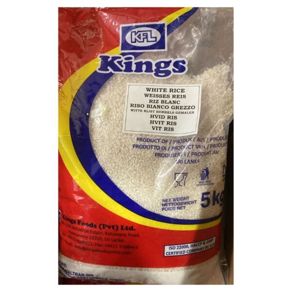 Kings White Rice 5kg