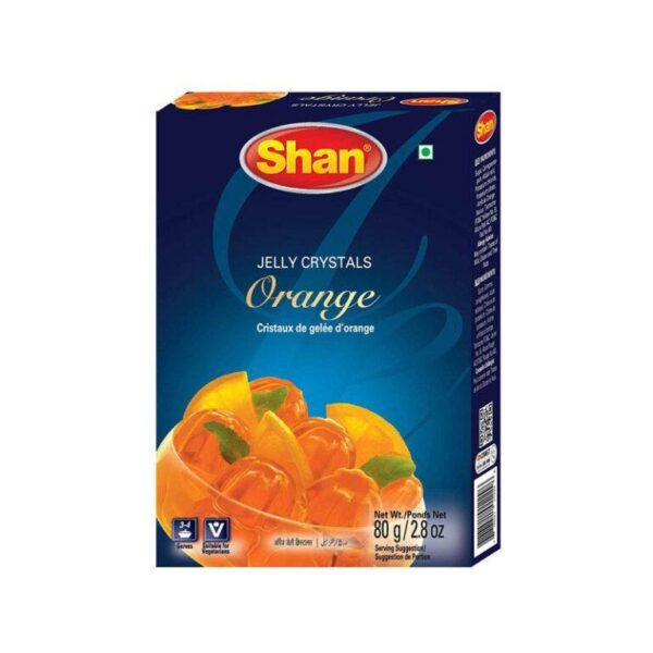 Shan Jelly Crystal Orange 80g
