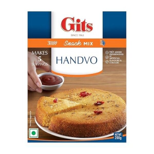 Gits Instant Handvo Breakfast Mix, 200g