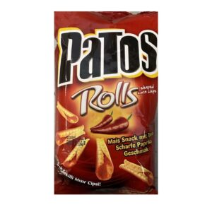 Patos Rolls Hot Peppers Flavor - 100g