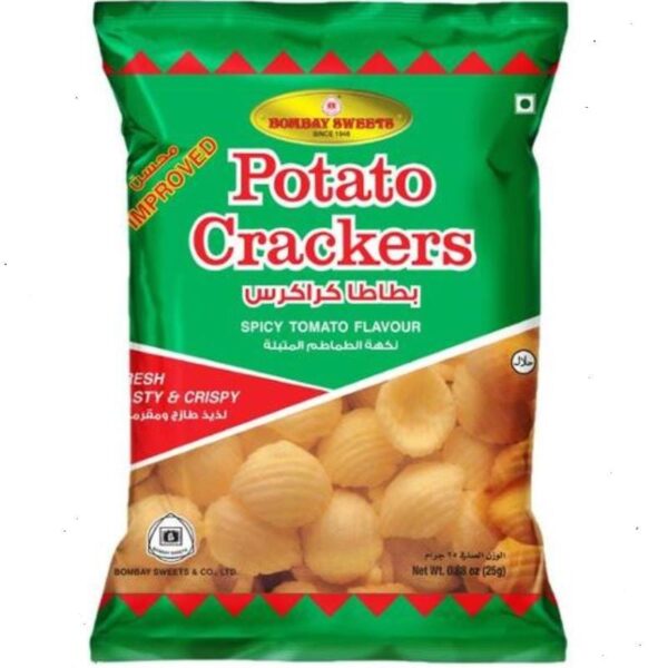 Bombay Sweets Potato Crackers 50gm